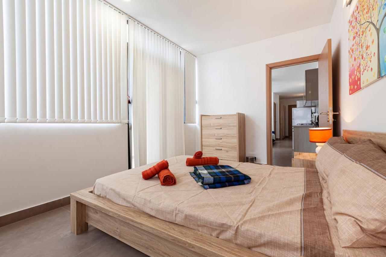 Apartament Perfect Seaview Penthouse San Pawl il-Baħar Zewnętrze zdjęcie
