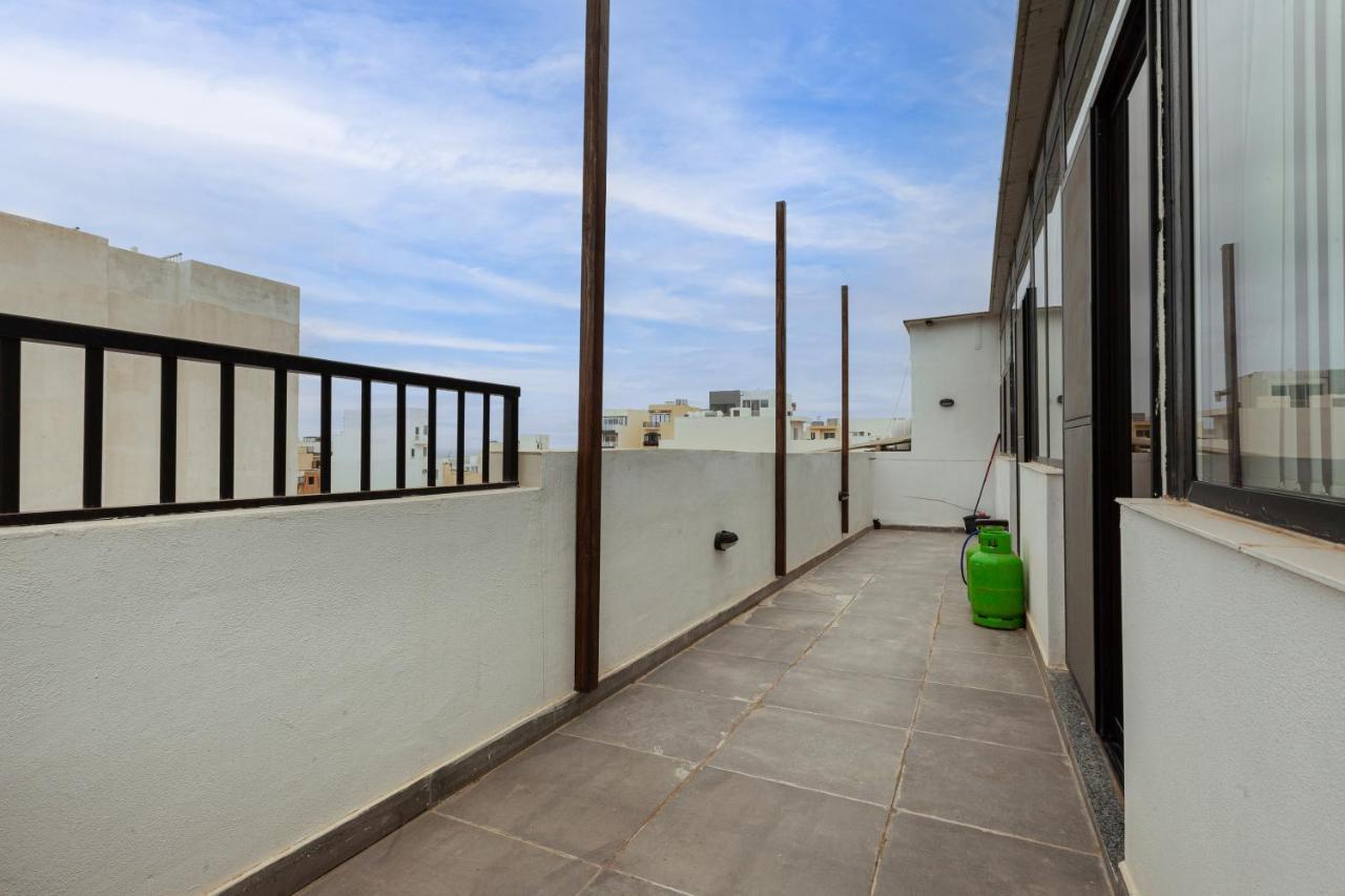 Apartament Perfect Seaview Penthouse San Pawl il-Baħar Zewnętrze zdjęcie